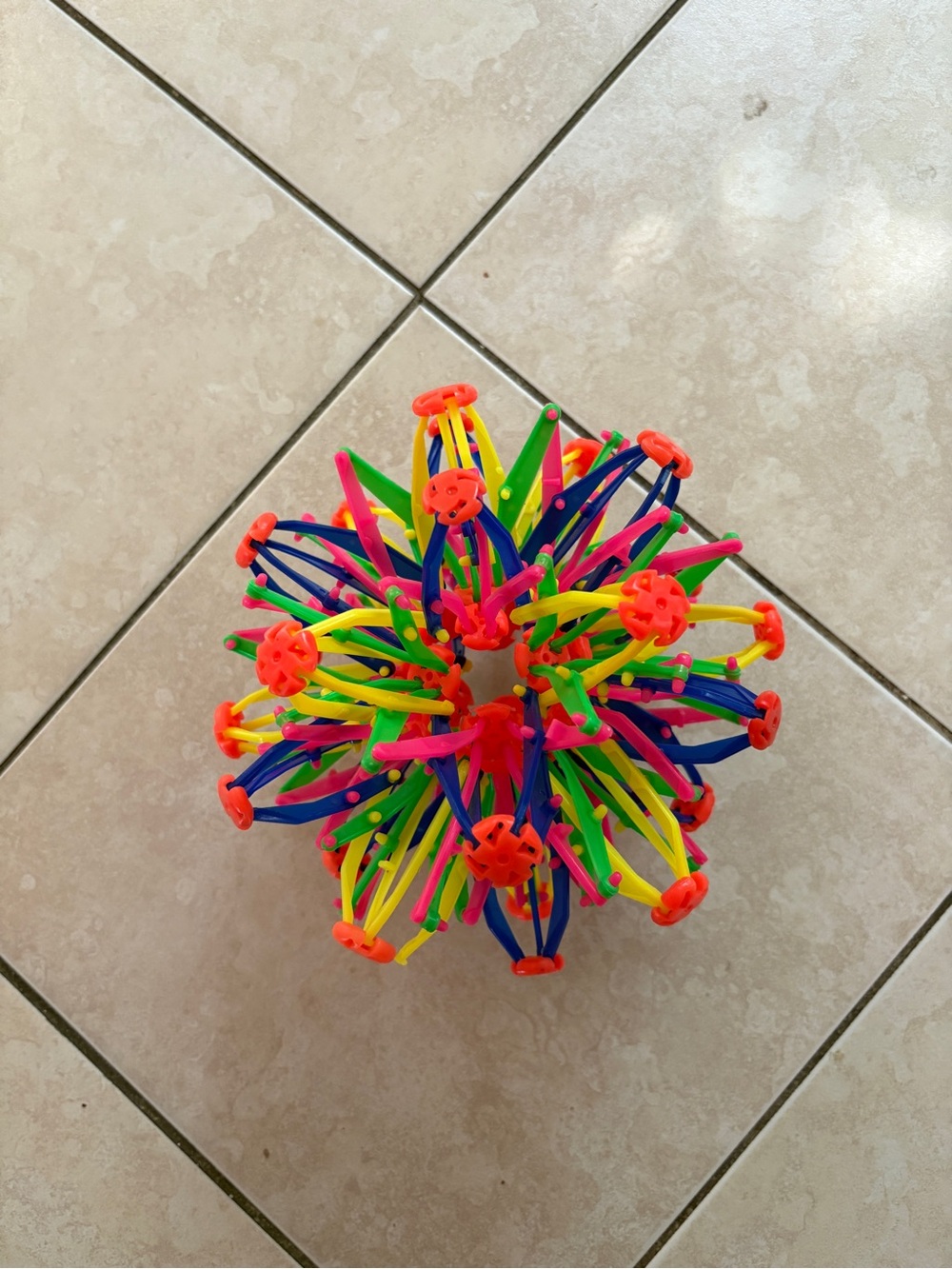 Target Multicolor Expandable Kids Toy Ball - Neon Colors